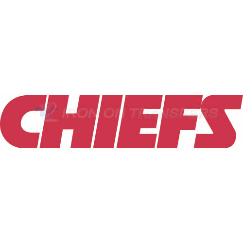 Kansas City Chiefs Iron-on Stickers (Heat Transfers)NO.568